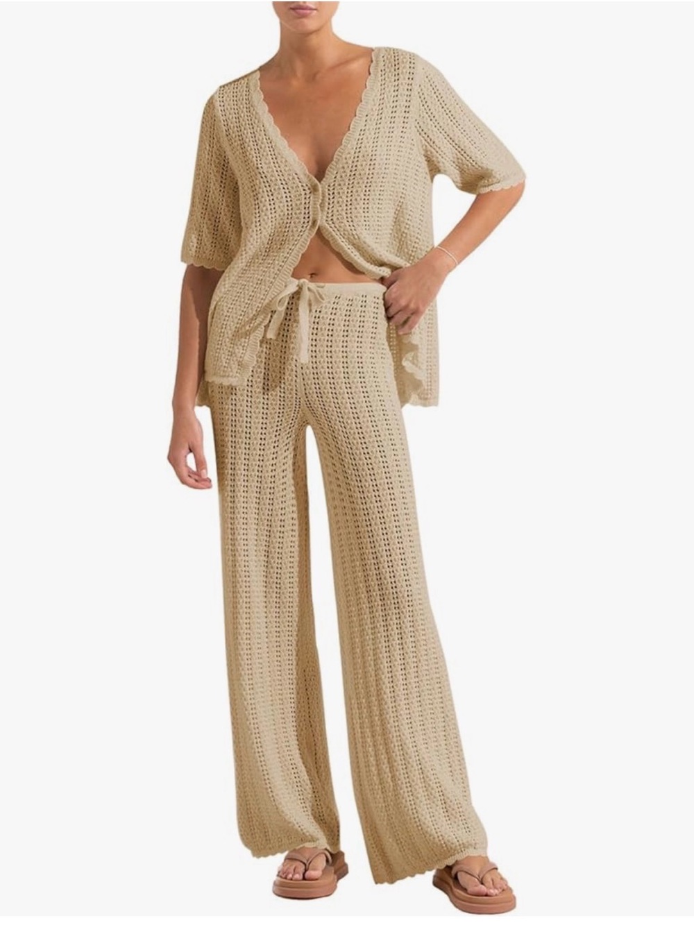 Amazon Imily Crochet Cover Up Set Size Small